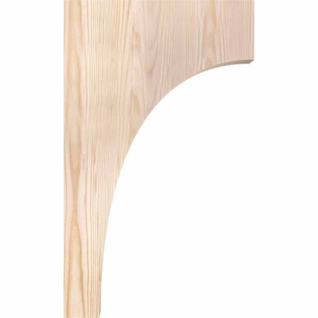 Ekena Millwork Huntington Smooth Corbel, Douglas Fir, 3 1/2"W x 12"D x 20"H COR04X12X20HUN00SDF